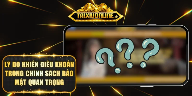 Lý do khiến điều khoản trong chính sách bảo mật quan trọng